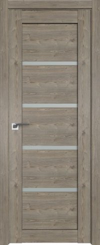 ProfilDoors 2.09XN L 40x200 (каштан темный, стекло матовое)