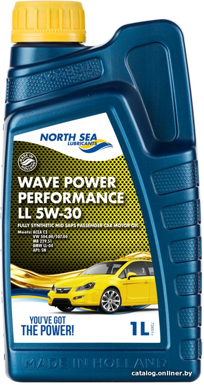 Моторное масло North Sea Lubricants Wave power perfomance LL 5W-30 1л