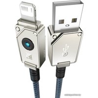 Кабель Baseus Unbreakable Series USB Type-A - Lightning (2 м, белый)