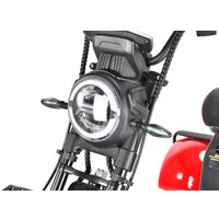Электроскутер White Siberia CityCoco WS-Pro Trike 3000W 21Ah (с красными брызговиками)