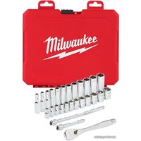 Набор трещотка с головками Milwaukee 4932464943 (28 предметов)