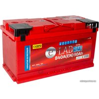 Автомобильный аккумулятор E-Lab 6СТ-90R + EFB (90 А·ч)