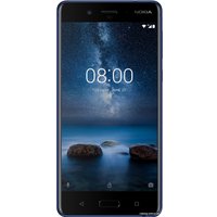 Телефон Nokia 8 Dual SIM (матовый индиго)