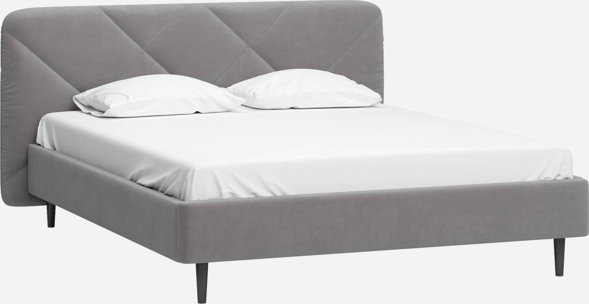 

Кровать Divan Весмар 140 (Velvet Grey)