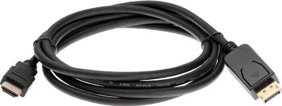 

Кабель AOPEN ACG494-1.8M DisplayPort - HDMI (1.8 м, черный)