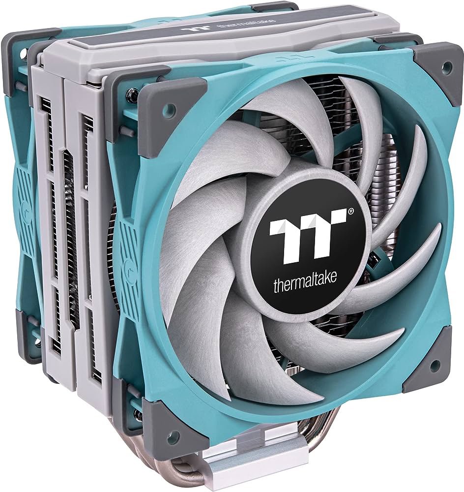 

Кулер для процессора Thermaltake Toughair 510 Turquoise CL-P075-AL12TQ-A