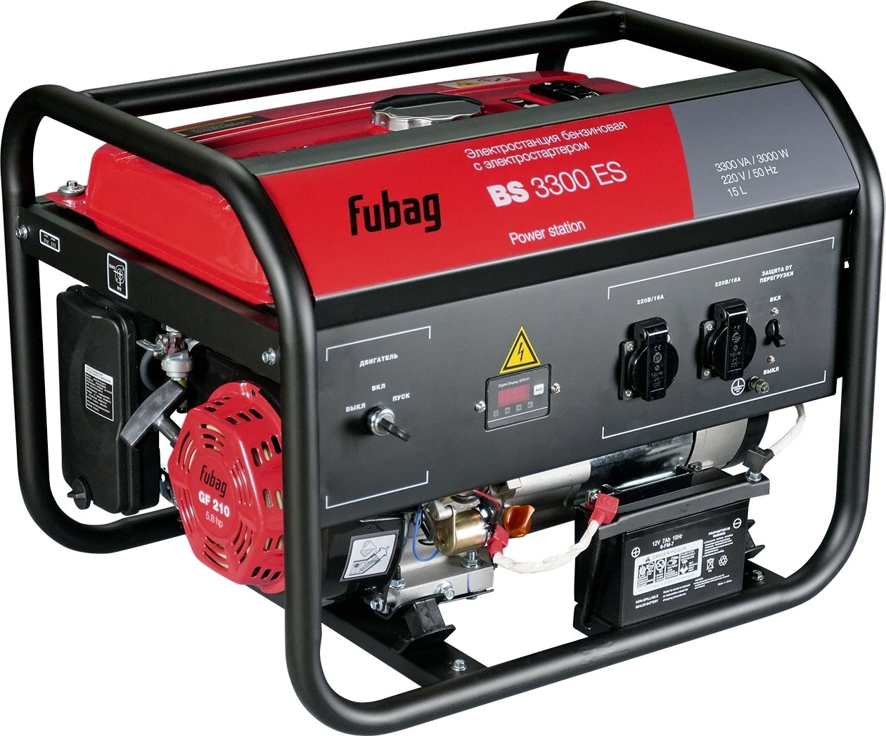 

Бензиновый генератор Fubag BS 3300 ES