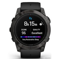 Умные часы Garmin Epix Pro Gen 2 Sapphire 51 мм (карбоново-серый титан/черный)