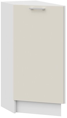 

Шкаф напольный Трия Габриэлла 1Н3Т (белый/крем)
