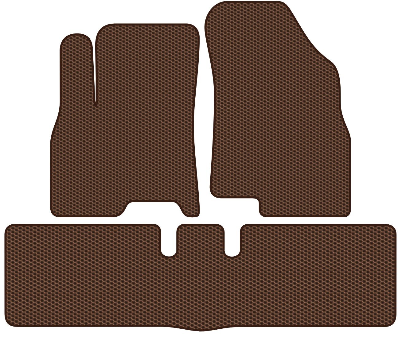 

Комплект ковриков для авто Alicosta Chery Tiggo 8 I (suv / T18) 2019 - Н.В. (коричневый, сота)