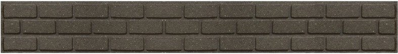 

Бордюр садовый Orlix Bricks EU5000060-6 (коричневый)