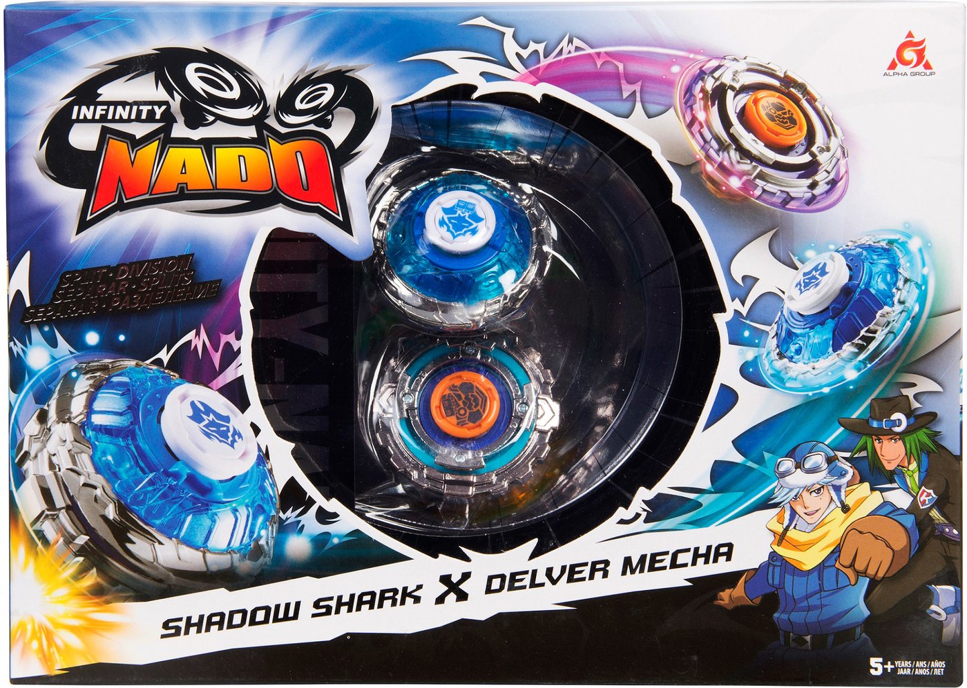 

Волчок Infinity Nado Сплит Shark&Mecha 36058