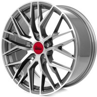 Литые диски MAM RS4 18x8" 5x112" DIA 72.6мм ET 45мм Palladium Front Polish