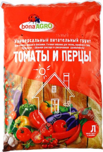 Грунт Bona Agro Для томатов и перцев (5 л)