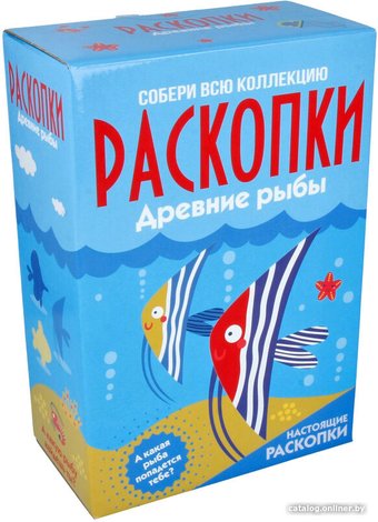 Набор для опытов Раскопки Рыбы №2 dig-12