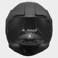 Мотошлем LS2 FF818 Storm III Solid (3XL, черный матовый)
