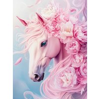 Алмазная мозаика  Феникс+ Розовый конь 71365