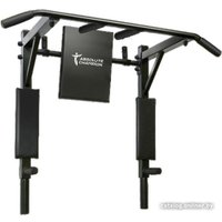 Турник с брусьями Absolute Champion Триумф (черный, черные ручки, большая спинка)