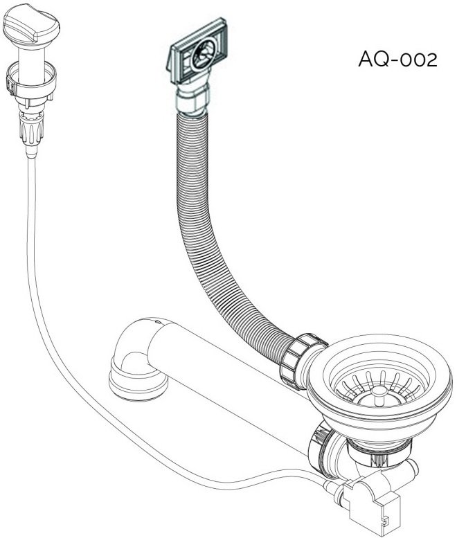 

Сифон Aquasanita AQF 002