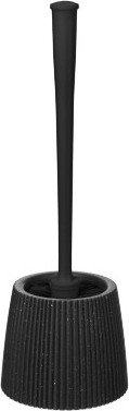 Ершик для унитаза Бытпласт Velvet 43523625070 (черный гранит)