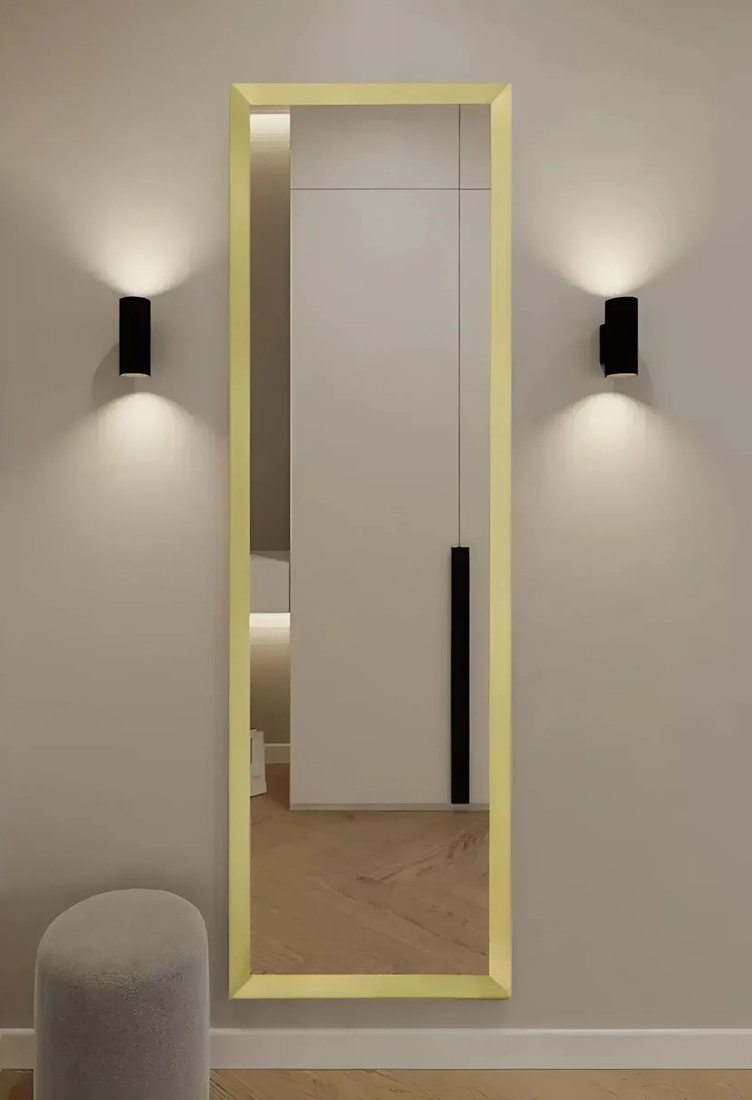 

Зеркало eMZe Надверное 35x110 в раме DK235.AUR (золото)