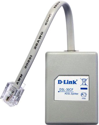 

ADSL сплиттер D-Link DSL-30CF/RS