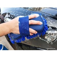 Губка USBTOP Губка для мойки автомобиля из микрофибры (синий) в Гомеле
