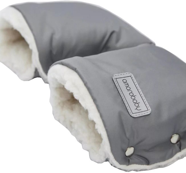 

Муфты для рук Amarobaby Snowy Travel (серый)
