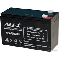 Аккумулятор для ИБП ALFA SL12-7 (12V-7Ah)