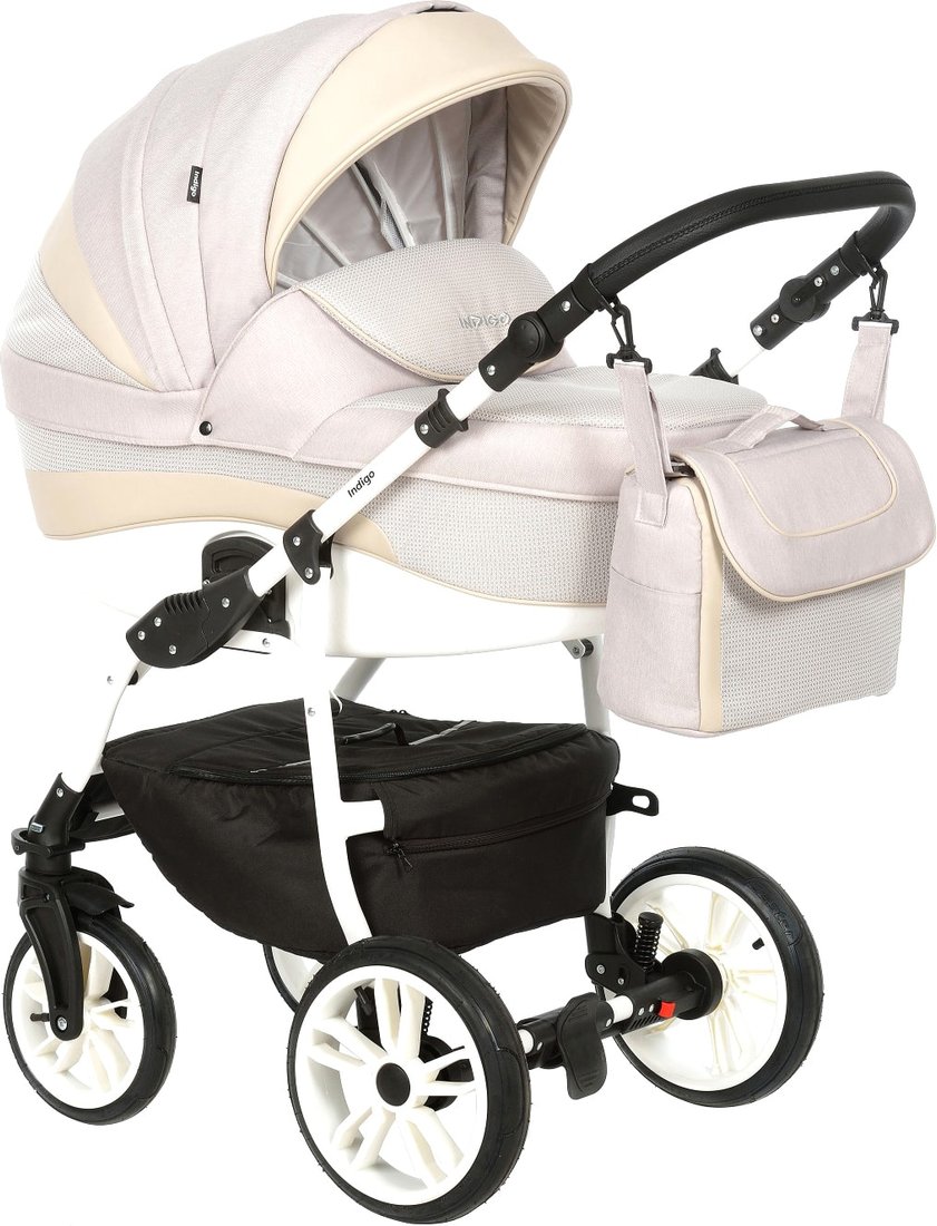 

Универсальная коляска Indigo indigo (2 в 1, In 01, бежевый)