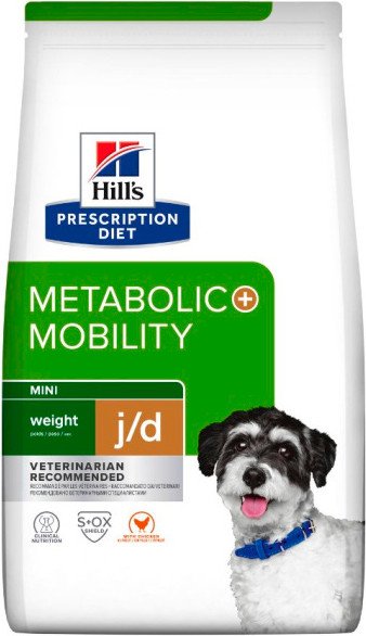 

Сухой корм для собак Hill's Prescription Diet Metabolic + Mobility Mini 1 кг