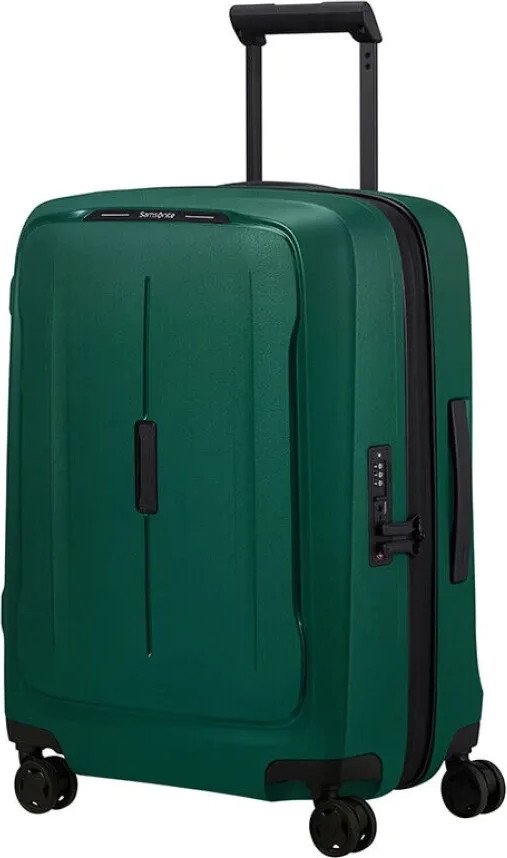 Чемодан-спиннер Samsonite Essens Alpine Green 55 см (50/57 л)