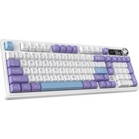 Клавиатура Ajazz AK980 V2 (фиолетовый/белый/синий, Ajazz Gift)