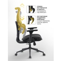 Офисное кресло myroo Office Wizard HS-3853H-1-B (black)