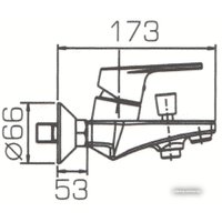 Смеситель Bravat Line F65299C-1