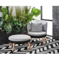 Пуфик Halmar Scandi (серый/черный)