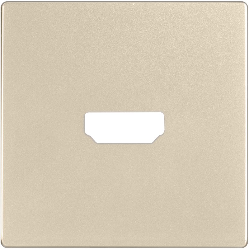

Накладка для компьютерной/телефонной розетки Werkel WL11-HDMI-CP (шампань)