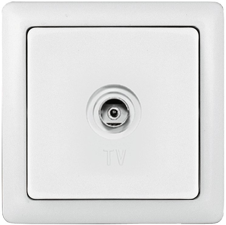 

Розетка телевизионная Schneider Electric Хит RAT-1S3-B