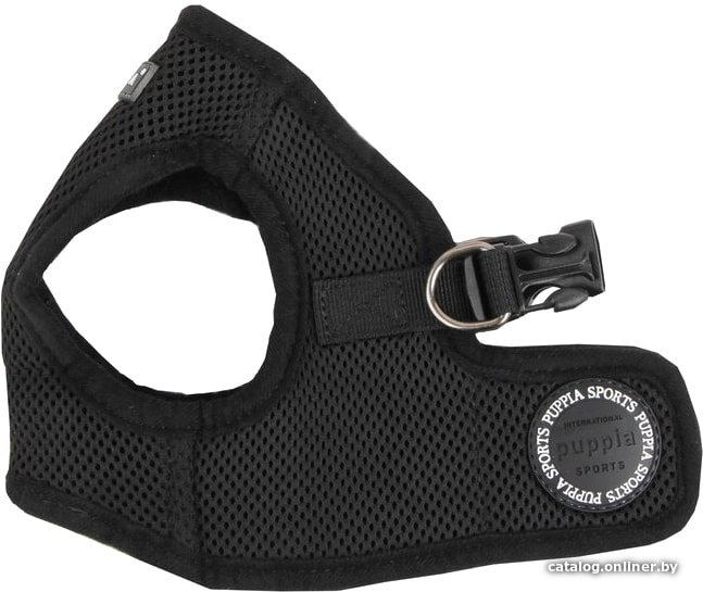 Шлейка-жилетка Puppia Soft Vest PAHA-AH305-BK-3L (черный)