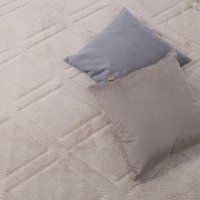 Ковер для жилой комнаты AksHome Geometry Faux Fur (160x230)