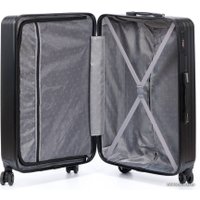 Чемодан-спиннер Torber T1919L 77 см (черный)