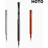 Набор отвертка с битами HOTO Pocket Precision Screwdriver SE QWLSD013 черный (4 предмета)