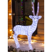 3D-фигура Neon-Night Снежный олень 100 см 513-307 (белый)