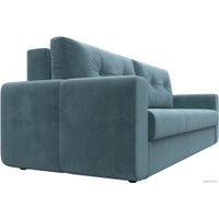 Диван Лига диванов Лига-031 121254 (велюр бирюзовый)