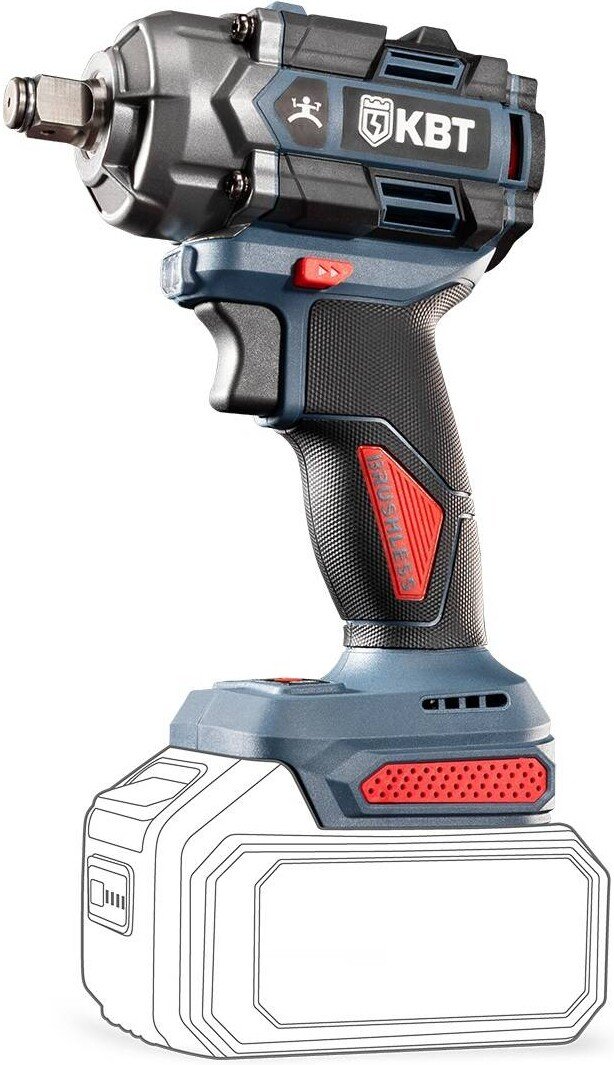 

Гайковерт КВТ WB-20-500 (без АКБ)