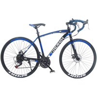 Велосипед Daurada D2-R115 (черный/синий)