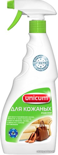 Средство для кожаной обивки Unicum Для кожаных изделий 500 мл