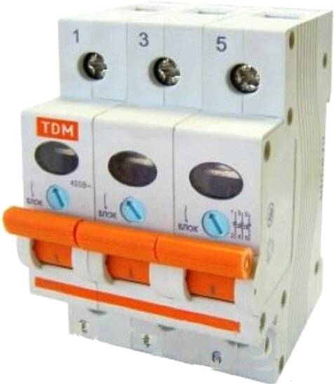 

Выключатель нагрузки TDM Electric SQ0211-0025 (мини-рубильник)