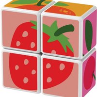 Развивающая игра Geomag Магнитные кубики фрукты GM131
