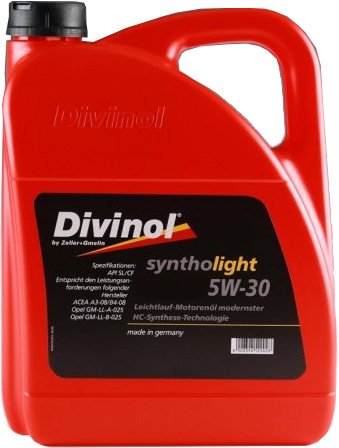 Моторное масло Divinol Syntholight ASN 5W-30 5л